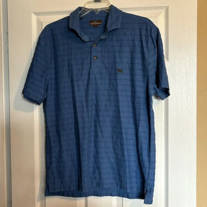 Rodd & Gunn men’s blue short sleeve polo shirt size large